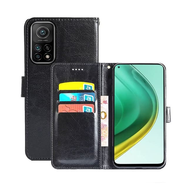 Wallet Cover 3-kort Xiaomi Mi 10T  - sort