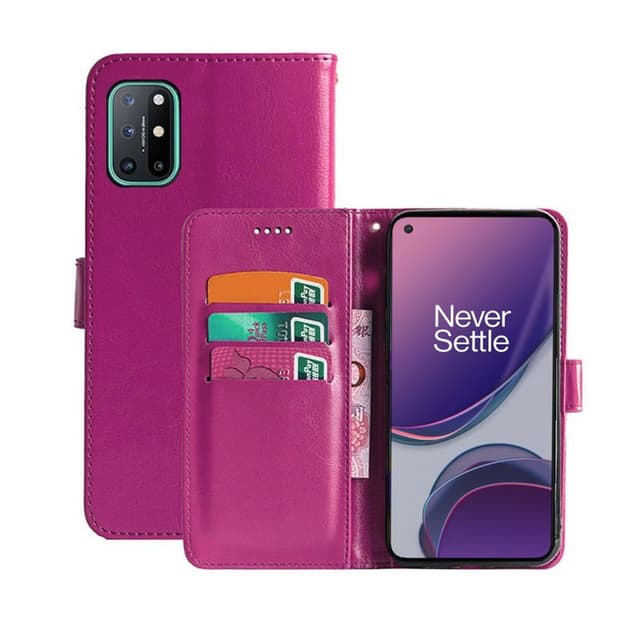 Mobilplånbok 3-kort OnePlus 8T  - Rosa