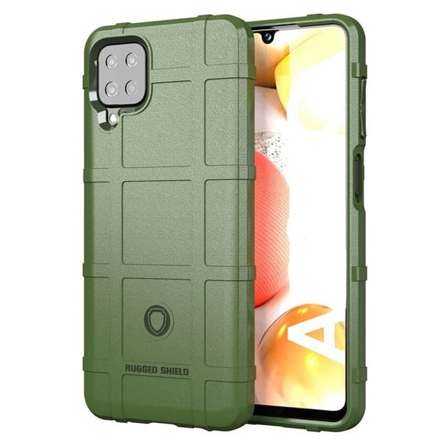 Rugged Shield skal Samsung Galaxy A42  - Grön