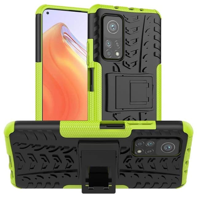 Stødbestandigt cover med stativ Xiaomi Mi 10T / 10T Pro  - grøn