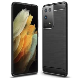 Harjattu TPU kuori Samsung Galaxy S21 Ultra