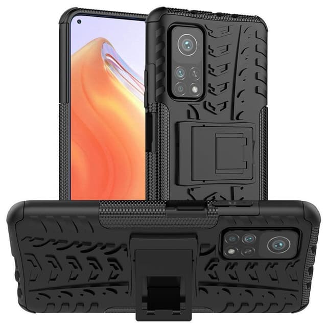 Stødbestandigt cover med stativ Xiaomi Mi 10T / 10T Pro  - sort