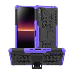 Stöttåligt skal med ställ Sony Xperia L4  - Lila