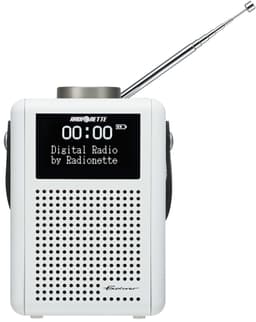 Radionette Explorer radio (valkoinen)
