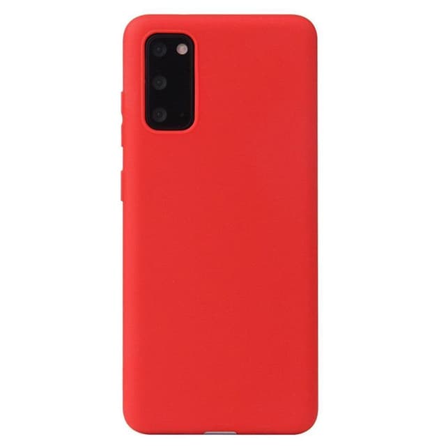 SKALO Samsung S20 FE Ultraohut TPU-kuori - Punainen