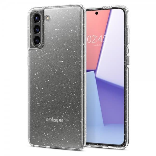 Spigen Samsung Galaxy S21 Plus Deksel Liquid Crystal Glitter Crystal ...