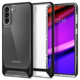 Spigen Samsung Galaxy S21 Plus Suojakuori Neo Hybrid Crystal Musta