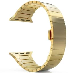 SKALO Metalarmbånd ""Flat"" Apple Watch 38/40/41mm - Guld