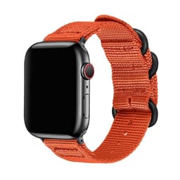 SKALO Nato Ranneke Nailona Apple Watch 42/44/45/49mm - Oranssi