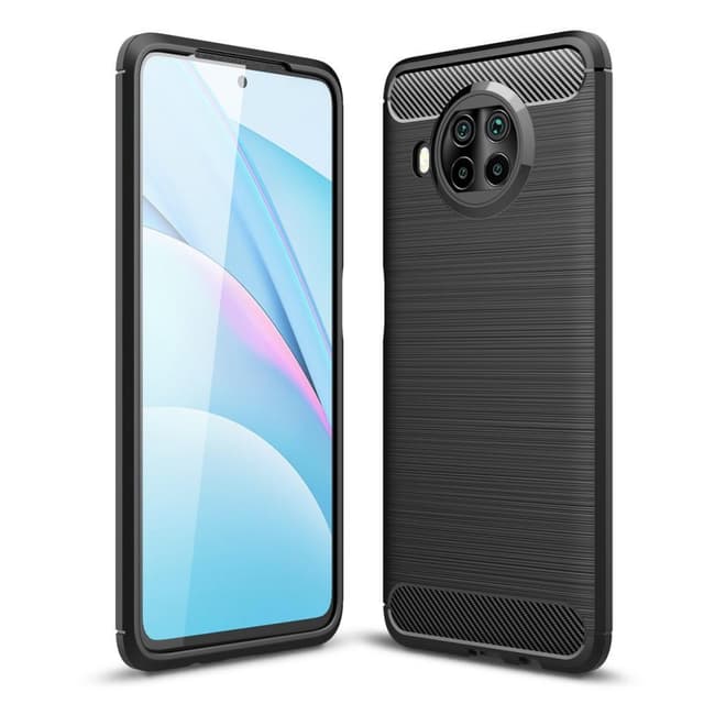 Xiaomi Mi 10T Lite Karbon fiber Texture Skal - Svart