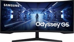 Samsung G5 Odyssey C34G55 34" välvd bildskärm för gaming