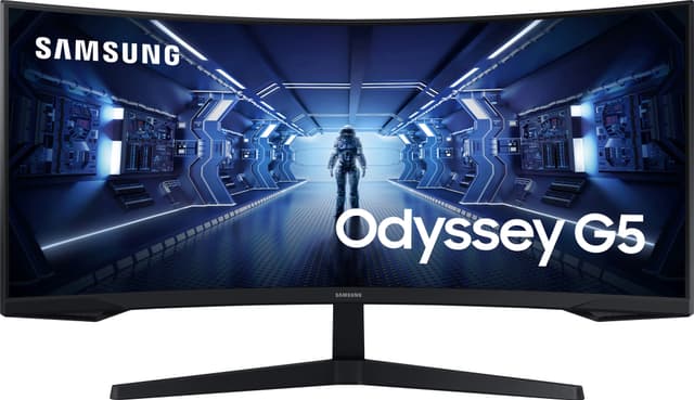 Samsung G5 Odyssey C34G55 34" välvd bildskärm för gaming