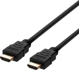 Deltaco 8K HDMI 2.1-kabel (2 m, svart)