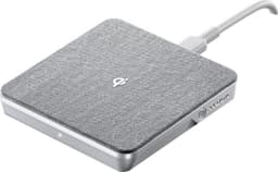 ALOGIC Qi trådlös laddare (silver)