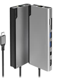 Alogic Ultra Plus USB-C dockningsstation (rymdgrå)