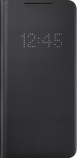 Samsung Galaxy S21 Plus LED View-fodral (svart)