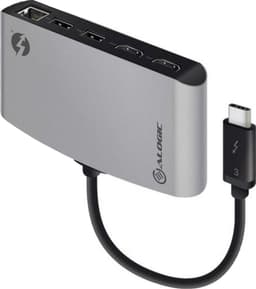 Alogic Thunderbolt 3 Dual HDMI dock (grå)