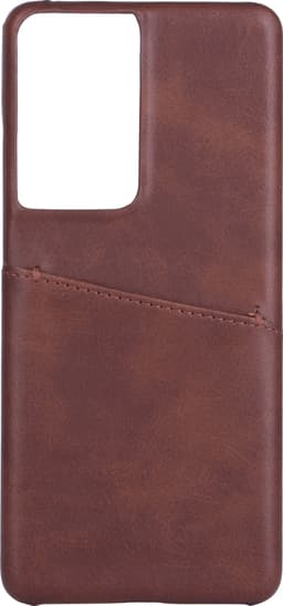 Onsala Samsung Galaxy S21 Ultra skinndeksel (brun)