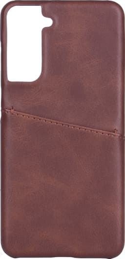 Onsala Samsung Galaxy S21 läderfodral (brunt)