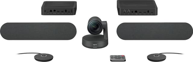 Logitech Rally Plus webbkamerasystem för konferenssamtal