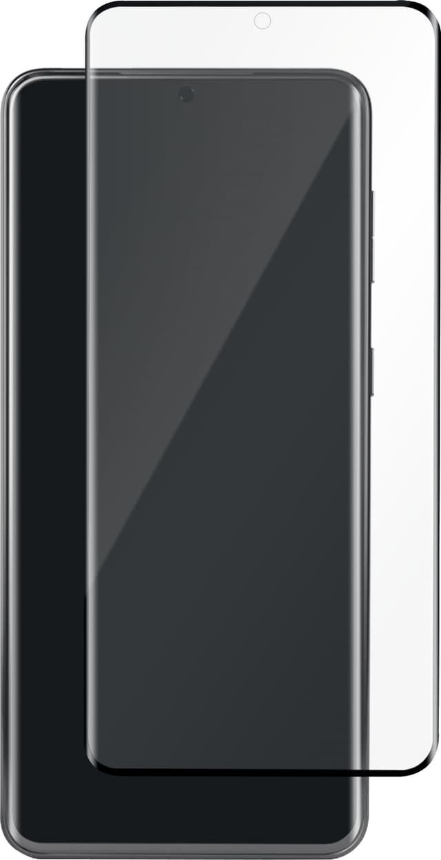 Panzer Full-Fit Samsung Galaxy S21 Ultra skärmskydd (svart)