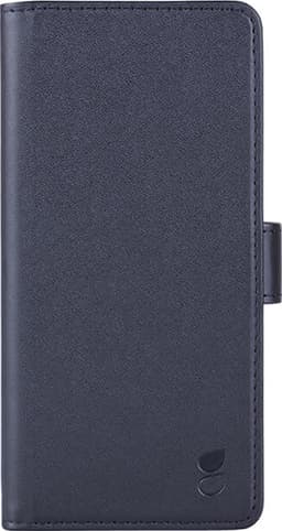 Gear Samsung A12 lompakkokotelo (musta)