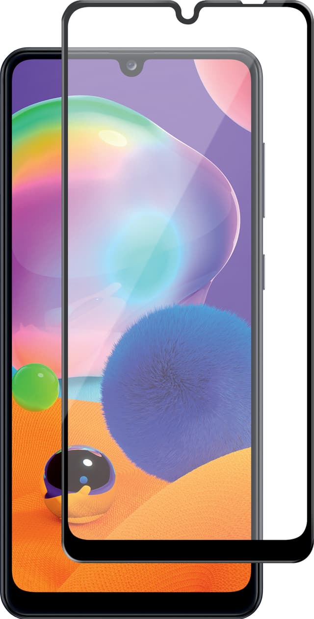 Panzer Full-Fit Samsung Galaxy A12/A13/A32/A04s skjermbeskytter (sort)