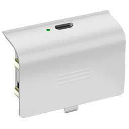 Piranha Xbox One S spela och ladda kit (vit)