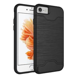 iPhone 6/6S | Armor skal | Korthållare - Svart