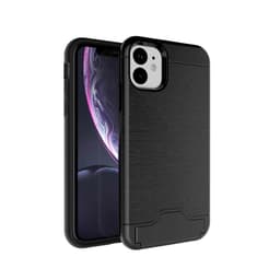 iPhone 11 | Armor skal | Korthållare - Svart