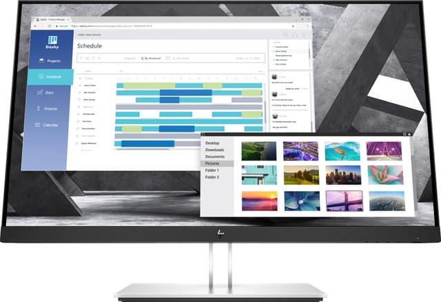 HP EliteDisplay E27q G4 27" bildskärm (svart)