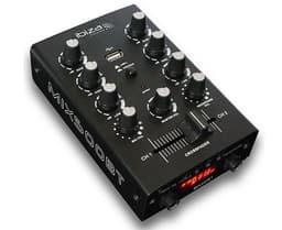 2-kanals USB DJ Mikser m. Bluetooth