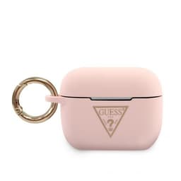 Guess AirPods Pro Kuori Gold Triangle Vaaleanpunainen