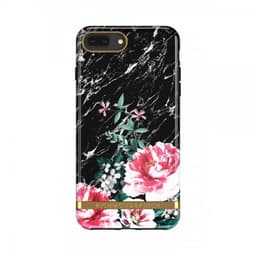 Richmond & Finch iPhone 6/6S/7/8 Plus Deksel Black Marble Floral