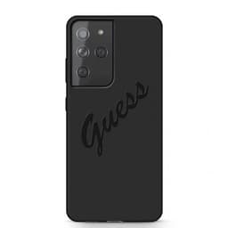 Guess Samsung Galaxy S21 Ultra Cover Vintage Logo Sort