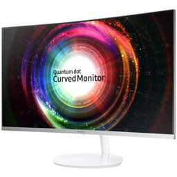Samsung Curved C32H711 31.5" skærm (hvid)