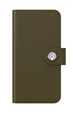 Richmond & Finch iPhone X/Xs Etui Wallet Löstagbart Deksel Emerald Green