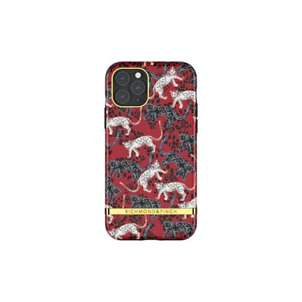 Richmond & Finch iPhone 11 Pro Skal Samba Red Leopard