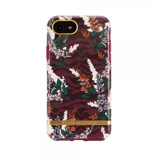 Richmond & Finch iPhone 6/6S/7/8/SE Deksel Floral Zebra