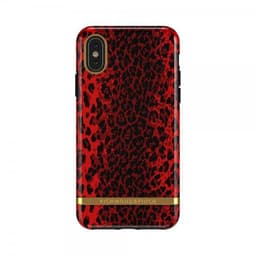 Richmond & Finch iPhone X/Xs Deksel Red Leopard