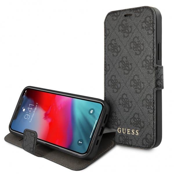 Guess iPhone 12 Pro Max Etui 4G Grå