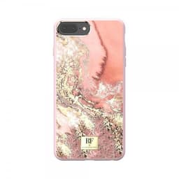 Richmond & Finch iPhone 6/6S/7/8 Plus Deksel Pink Marble Gold