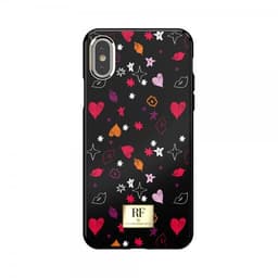 Richmond & Finch iPhone X/Xs Cover Heart And Kisses