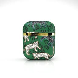 Richmond & Finch AirPods (1/2) Deksel Green Leopard