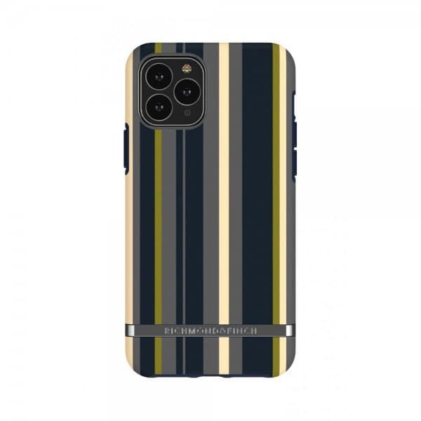 Richmond & Finch iPhone 11 Pro Skal Navy Stripes