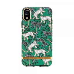 Richmond & Finch iPhone Xr Deksel Green Leopard
