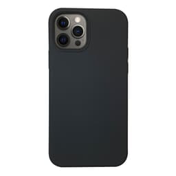 Silikondeksel designet for å fungere med MagSafe til iPhone 12 Pro Max - Black