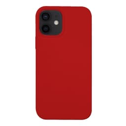 iPhone 12 silikonikuori suunniteltu toimimaan MagSafe - Red