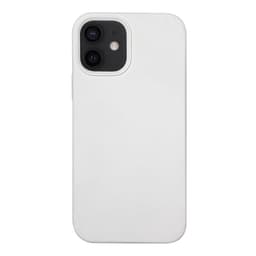 iPhone 12 silikonikuori suunniteltu toimimaan MagSafe - White