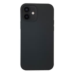 Silikondeksel designet for å fungere med MagSafe til iPhone 12 mini - Black